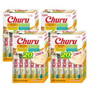 Przysmak dla kota INABA Ciao Churu Variety Kurczak 80 x 14 g