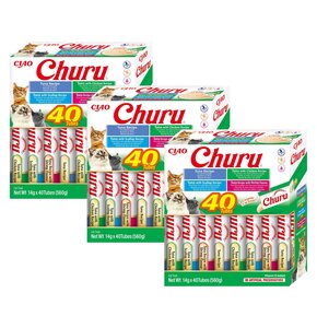 Przysmak dla kota INABA Ciao Churu Variety Tuńczyk 120 x 14 g