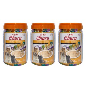 Przysmak dla kota INABA Ciao Churu Variety Kurczak 150 x 14 g