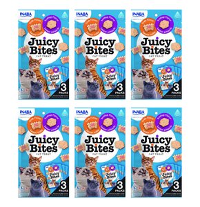 Przysmak dla kota INABA Juicy Bites Przegrzebek i krab 18 x 11,3 g