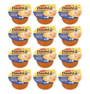 Karma dla kota INABA Dashi Delights Chicken Tuna 12 x 70 g