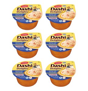 Karma dla kota INABA Dashi Delights Kurczak z serem 6 x 70 g