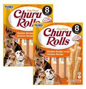 Przysmak dla psa INABA Churu Rolls Kurczak wrapy 16 x 12 g