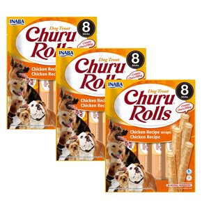 Przysmak dla psa INABA Churu Rolls Kurczak wrapy 24 x 12 g