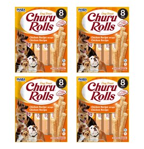 Przysmak dla psa INABA Churu Rolls Kurczak wrapy 32 x 12 g