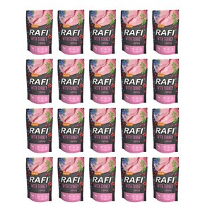 Karma dla psa RAFI z Indykiem 20 x 500 g