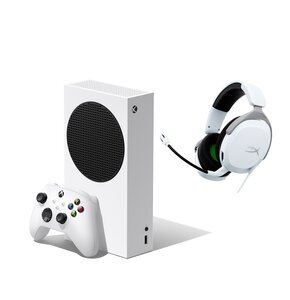 Konsola MICROSOFT XBOX Series S Robot White + Słuchawki HYPERX Cloud Stinger 2 Core Xbox Nauszne