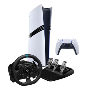 Konsola SONY PlayStation 5 Pro + Kierownica LOGITECH G923 PC/PS4