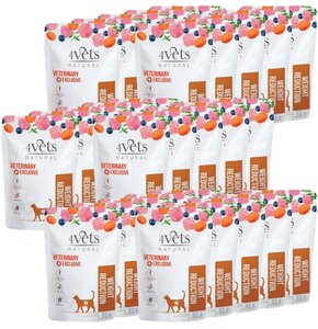 Karma dla kota 4VETS NATURAL Weight Reduction 30 x 85 g