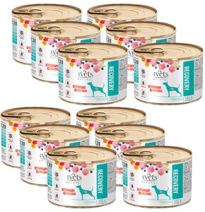 Karma dla psa 4VETS NATURAL Recovery 12 x 185 g