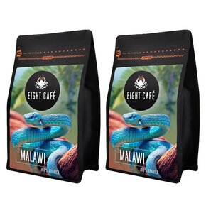 Kawa ziarnista EIGHT CAFE Arabica Malawi 2 x 1 kg (Rzemieślnicza)