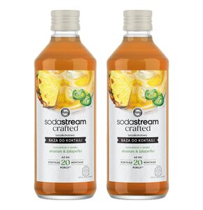 Syrop do saturatorów SODASTREAM Crafted Ananas i Jalapeno 2 x 330 ml