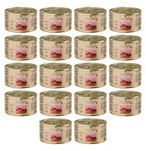 Karma dla kota LUGER'S Daily Pleasures z łososiem i tuńczykiem 18 x 185 g