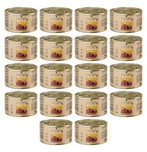 Karma dla kota LUGER'S Daily Pleasures z sercami z kaczki 18 x 185 g
