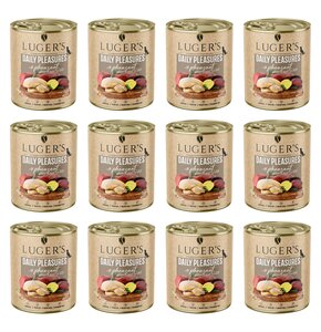 Karma dla psa LUGER'S Daily Pleasures z bażantem, szpinakiem i ziemniakiem 12 x  800 g