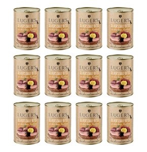 Karma dla psa LUGER'S Silver's Daily Bites z kurczakiem, indykiem i ziemniakiem 12 x  400 g