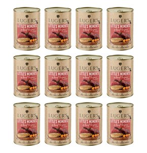 Karma dla psa LUGER'S Little's Moments z żołądkami wołowymi i dynią 12 x  400 g