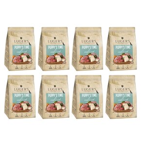 Karma dla psa suszona LUGER'S Puppy's Time Cielęcina z dorszem 8 x 3 kg