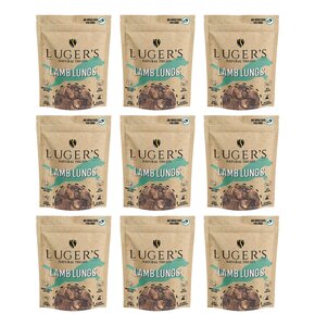 Gryzak dla psa LUGER’S Natural Treats Płuca jagnięce 9 x 100 g