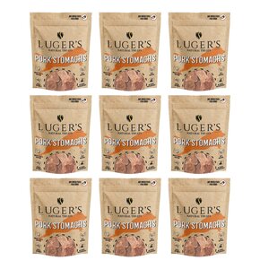 Gryzak dla psa LUGER’S Natural Treats Żołądki wieprzowe 9 x 100 g