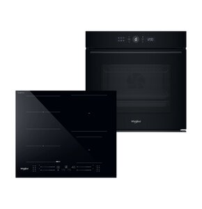 Piekarnik WHIRLPOOL WOI5S8CM1SBA Elektryczny Czarny A+ + Płyta indukcyjna WHIRLPOOL WF S5060 CPBF