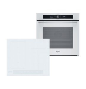 Piekarnik WHIRLPOOL WOI5S8PM2SWA Elektryczny Biały A+ + Płyta indukcyjna WHIRLPOOL WL S5360 BF/W