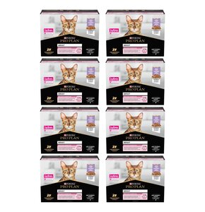 Karma dla kota PURINA Pro Plan Adult Delicate Digestion Indyk (80 x 85 g)