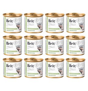 Karma dla kota BRIT Grain Free Veterinary Diets Cat Diabetes 12 x 200 g