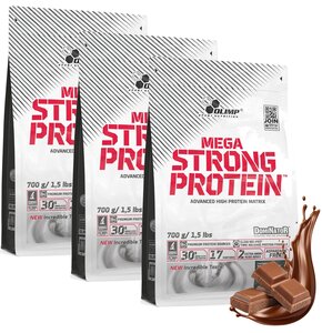 Odżywka białkowa OLIMP Mega Strong Protein Czekoladowy 3 x 700 g