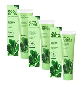 Pasta do zębów ECODENTA Green line Brilliant whitening 100 ml 3 szt.