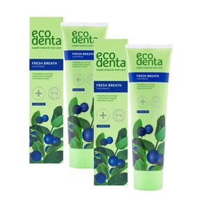 Pasta do zębów ECODENTA Green Line Fresh Breath 100 ml 2 szt.