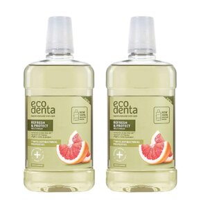 Płyn do płukania jamy ustnej ECODENTA Expert line Refresh & Protect 2 x 500 ml