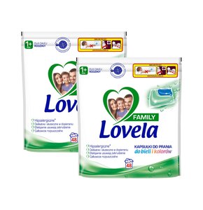 Kapsułki do prania LOVELA Family - 96 szt.