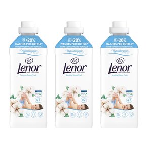 Płyn do płukania LENOR Sensitive Cotton Fresh 3 x 987 ml