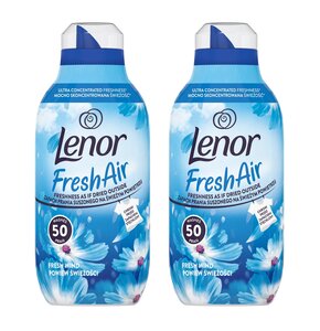 Płyn do płukania LENOR Fresh Air Effect Fresh Wind 2 x 700 ml