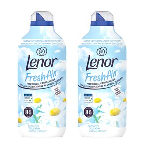 Płyn do płukania LENOR Fresh Air Effect Sensitive 2 x 1204 ml
