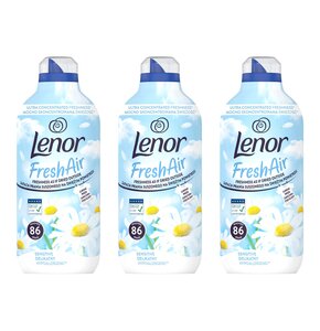 Płyn do płukania LENOR Fresh Air Effect Sensitive 3 x 1204 ml