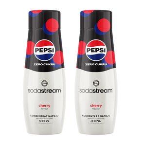 Syrop do saturatorów SODASTREAM Pepsi Max Cherry Zero Cukru 2 x 440 ml