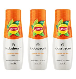 Syrop do saturatorów SODASTREAM Lipton Ice Tea Brzoskwinia 3 x 440 ml