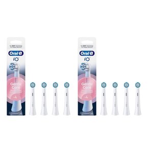 Oryginalna końcówka szczoteczki ORAL-B iO Gentle Care Biały (8 szt.) (Delikatna pielęgnacja)