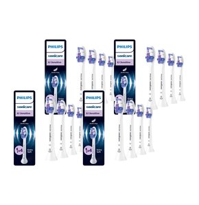 Oryginalne końcówki Philips Sonicare S2 HX6054/87 Bardzo miękkie włókna (16 szt.) (Nadwrażliwość zębów)