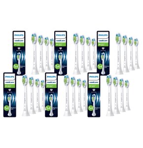 Oryginalne końcówki Philips Sonicare W2 HX6064/87 Średnio miękkie włókna (24 szt.) (Wybielające)
