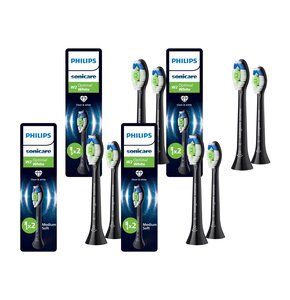 Oryginalne końcówki Philips Sonicare W2 HX6062/88 Średnio miękkie włókna (8 szt.) (Wybielające)