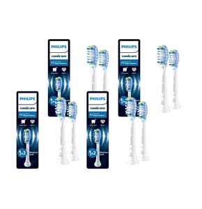 Oryginalne końcówki PHILIPS Sonicare C3 HX9042/87 Średnio miękkie włókna (8 szt.) (Zaawansowane usuwanie płytki bakteryjnej)