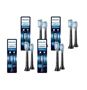 Oryginalne końcówki PHILIPS Sonicare C3 HX9042/88 Średnio miękkie włókna (8 szt.) (Zaawansowane usuwanie płytki bakteryjnej)