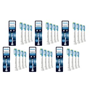 Oryginalne końcówki PHILIPS Sonicare C3 HX9044/87 Średnio miękkie włókna (24 szt.) (Zaawansowane usuwanie płytki bakteryjnej)