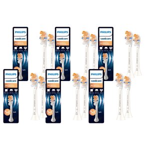Oryginalne końcówki Philips Sonicare HX9092/87 Miękkie włókna (12 szt.) (Kompleksowa zaawansowana pielęgnacja)