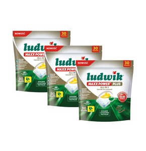 Kapsułki do zmywarek LUDWIK Maxx Power Plus 90 szt.