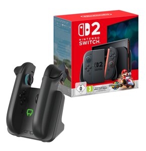 Konsola NINTENDO Switch 2 Czarny + Mario Kart World Gra NINTENDO SWITCH 2 + Stacja ładująca VENOM VS4932 do Nintendo Switch 2 Czarny