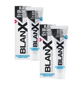 Pasta do zębów BLANX Black Dolomite 75 ml 2 szt.